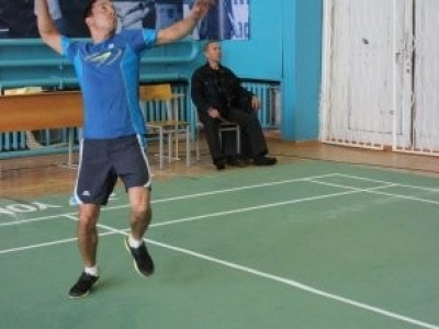 Соревнования по бадминтону в рамках сельских игр 2013