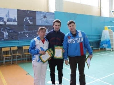 Соревнования по бадминтону в рамках сельских игр 2013