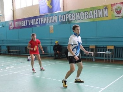Соревнования по бадминтону в рамках сельских игр 2013