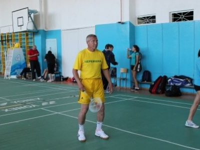 Соревнования по бадминтону в рамках сельских игр 2013