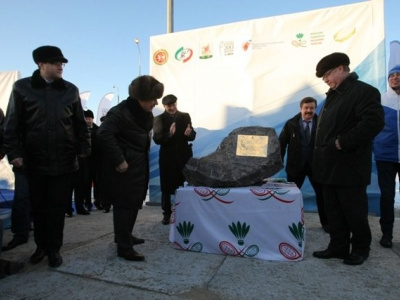 Закладка первого камня центра бадминтона