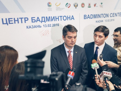 Открытие Центра бадминтона