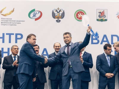 Открытие Центра бадминтона