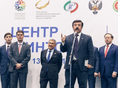Открытие Центра бадминтона