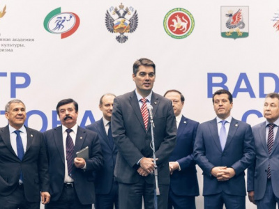 Открытие Центра бадминтона