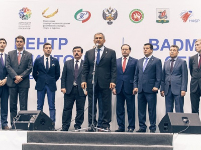 Открытие Центра бадминтона