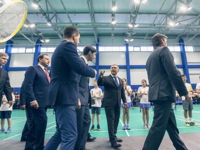 Открытие Центра бадминтона