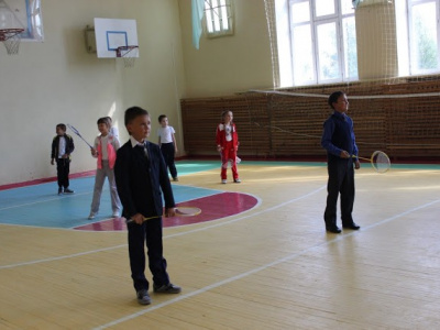 Открытие отделения бадминтона в ДЮСШ "Спектр"