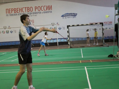 Первенство РТ по бадминтону - финал (1 часть)