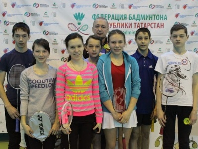 Соревнования по бадминтону в рамках Спартакиады учащихс...