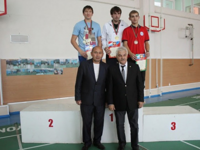 Соревнования по бадминтону в рамках сельской спартакиад...