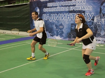 Чемпионат РТ по бадминтону 2014 - парный и смешанный ра...