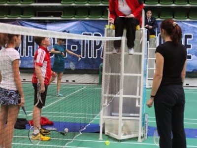 Чемпионат РТ по бадминтону 2014 - парный и смешанный ра...