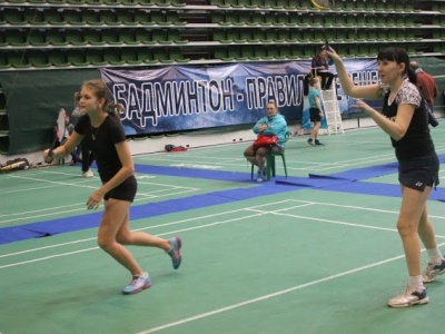Чемпионат РТ по бадминтону 2014 - парный и смешанный ра...