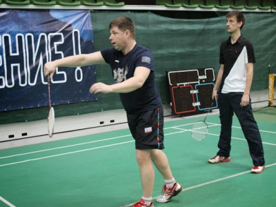 Чемпионат РТ по бадминтону 2014 - парный и смешанный ра...