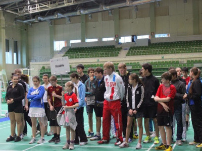 Чемпионат Республики Татарстан по бадминтону 2014 - оди...