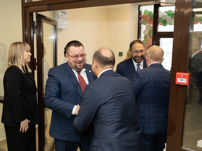 2 февраля 2024 - открытие Центра бадминтона в Алексеевском районе Татарстана