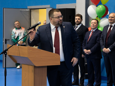 2 февраля 2024 - открытие Центра бадминтона в Алексеевском районе Татарстана