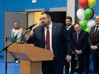 2 февраля 2024 - открытие Центра бадминтона в Алексеевском районе Татарстана