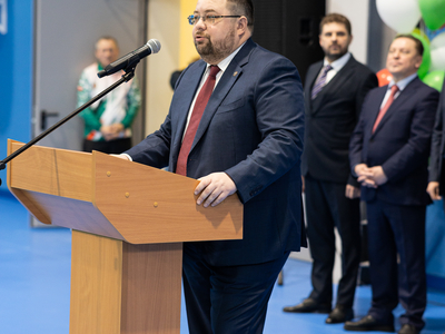 2 февраля 2024 - открытие Центра бадминтона в Алексеевском районе Татарстана