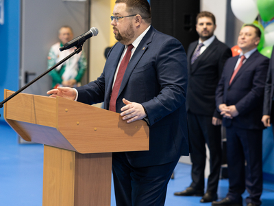 2 февраля 2024 - открытие Центра бадминтона в Алексеевском районе Татарстана
