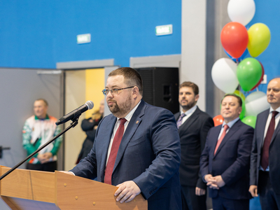 2 февраля 2024 - открытие Центра бадминтона в Алексеевском районе Татарстана