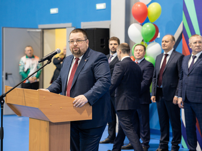 2 февраля 2024 - открытие Центра бадминтона в Алексеевском районе Татарстана