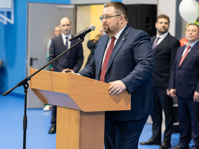2 февраля 2024 - открытие Центра бадминтона в Алексеевском районе Татарстана