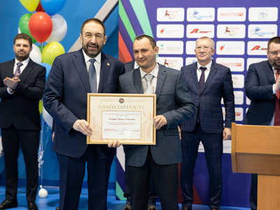 2 февраля 2024 - открытие Центра бадминтона в Алексеевском районе Татарстана