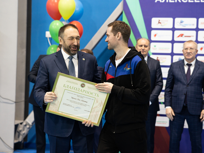 2 февраля 2024 - открытие Центра бадминтона в Алексеевском районе Татарстана