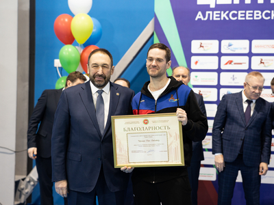 2 февраля 2024 - открытие Центра бадминтона в Алексеевском районе Татарстана