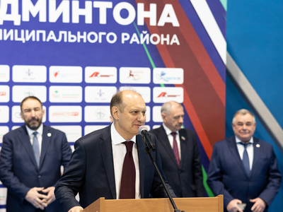 2 февраля 2024 - открытие Центра бадминтона в Алексеевском районе Татарстана