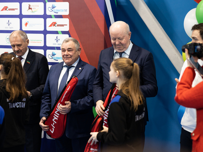 2 февраля 2024 - открытие Центра бадминтона в Алексеевском районе Татарстана
