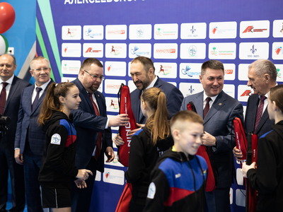 2 февраля 2024 - открытие Центра бадминтона в Алексеевском районе Татарстана