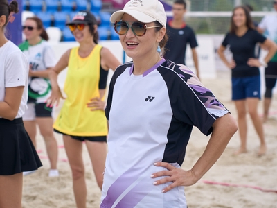 Турнир по AirBadminton во Дворце пляжных видов спорта. 1 августа 2026