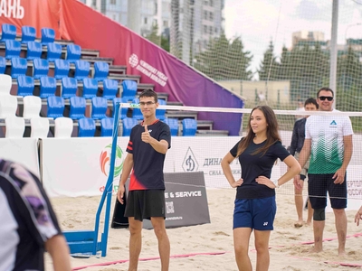 Турнир по AirBadminton во Дворце пляжных видов спорта. 1 августа 2026