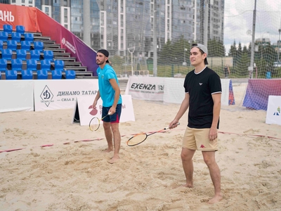 Турнир по AirBadminton во Дворце пляжных видов спорта. 1 августа 2026