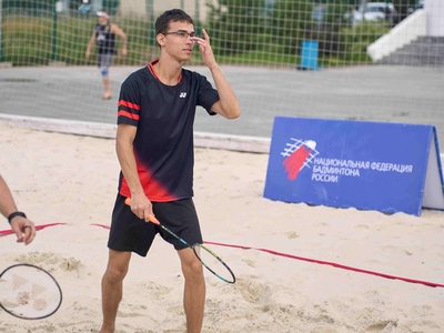 Турнир по AirBadminton во Дворце пляжных видов спорта. 1 августа 2026