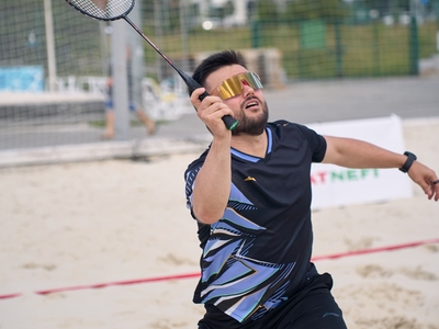 Турнир по AirBadminton во Дворце пляжных видов спорта. 1 августа 2026