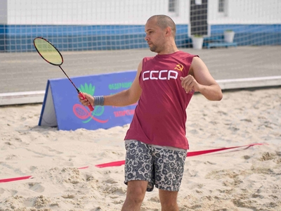 Турнир по AirBadminton во Дворце пляжных видов спорта. 1 августа 2026
