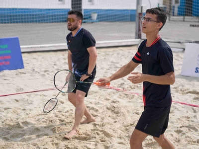 Турнир по AirBadminton во Дворце пляжных видов спорта. 1 августа 2026
