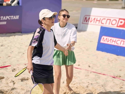 Турнир по AirBadminton во Дворце пляжных видов спорта. 1 августа 2026