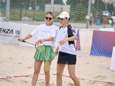 Турнир по AirBadminton во Дворце пляжных видов спорта. 1 августа 2026