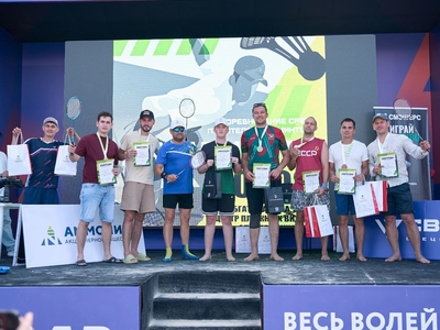 Турнир по AirBadminton во Дворце пляжных видов спорта. 1 августа 2026